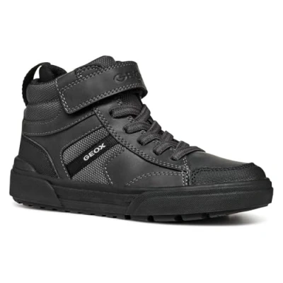 Image of Geox J WEEMBLE BOY A Sneaker, Black/White, 1 UK