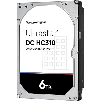 Image of Western Digital Ultrastar DC HC310 (HUS726T6TALE6L4) SATA Enterprise HDD 7200 RPM, 6 TB