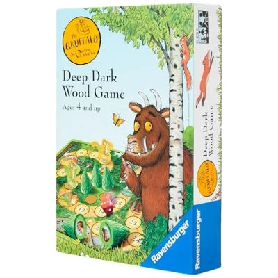 Image of Ravensburger The Gruffalo Deep Dark Wood Board Game for Kids Age 4 Years and Up Toy