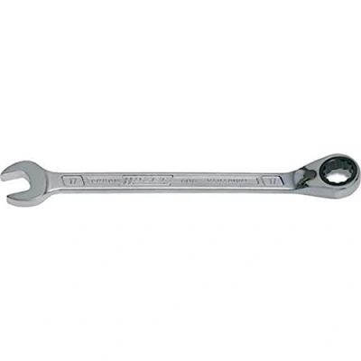 Image of Hazet 30 mm Ratcheting Combination Wrench Reversible Silver