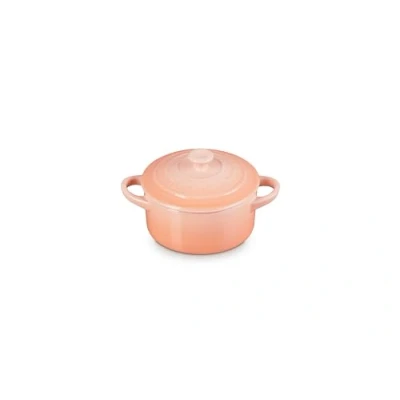 Image of Le Creuset Stoneware Mini Round Cocotte, 8oz., Peche