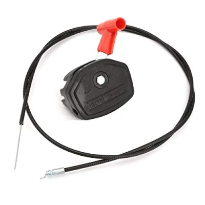 Image of MOMOALA Universal 142cm 56inch Throttle Cable &amp; Choke Lever compatible with Lawnmower Lawn Mower
