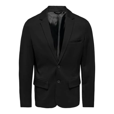 Image of Only &amp; Sons Onsmark SLIM Blazer jacket, Men&#039;s, Size: Medium, Black