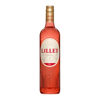 Image of Lillet Rosé French Aperitif, Delicate, Fresh and Fruity, Perfect as A Spritz Cocktail, Blend of Wines Fruit Infused Alcohol, Natural Ingredients, 92kcal with Light Tonic Water, 75cl