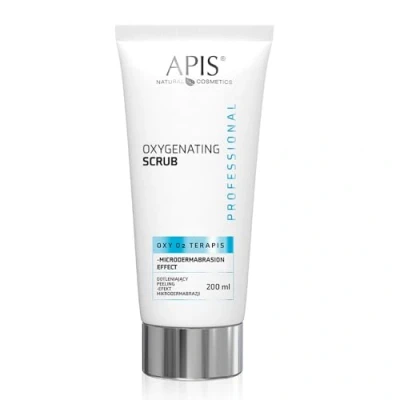 Image of Apis Professional Oxy O2 Therapis Dotleniający Peeling Efekt Mikrodermabrazji dla Cery Szarej i Zmęczonej 200ml