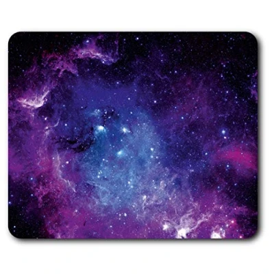 Image of Purple Solar System Space Science Mouse Mat Pad Computer PC Laptop Gaming Office Home Desk Accessory Gadget 8364