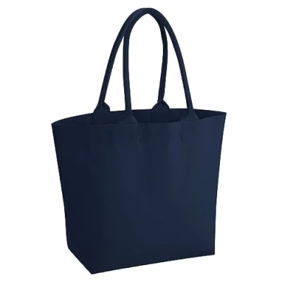 Image of Westford Mill ® W626 Fairtade Cotton Deck Bag French Navy
