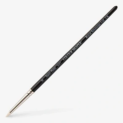 Image of Colour Shaper Taper Point 0 Soft Ivory Painting Brush