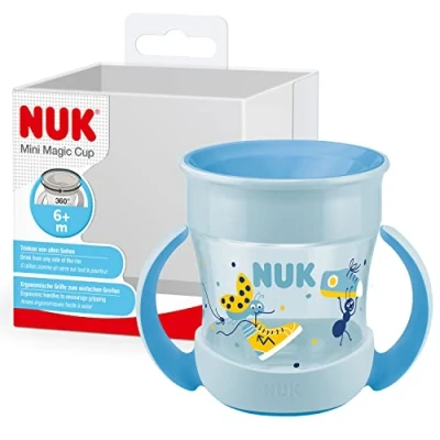 Image of NUK Training Cup, Ladybird (Blue), 1 Count (Pack of 1)