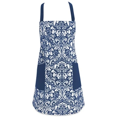 Image of DII Kitchen Collection, Cotton, Nautical Blue, Apron