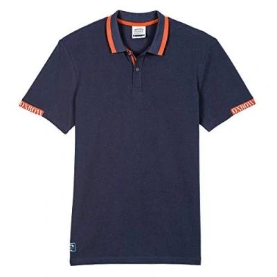 Image of OxbOw M2nopai Men&#039;s Polo Shirt, mens, OXV916688_XDPMA, Deep Marine, S