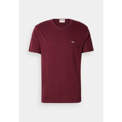 Image of GANT Men&#039;s Reg Shield Ss T Shirt, red, 4XL