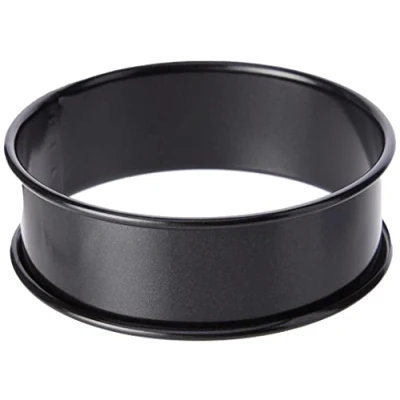 Image of Chef Aid Non Stick Poachette Ring, Set of 2 Egg Rings, Ideal for Frying and Poaching can Also be Used producing Homemade Yorkshire Puddings Crumpets, Dishwasher Safe