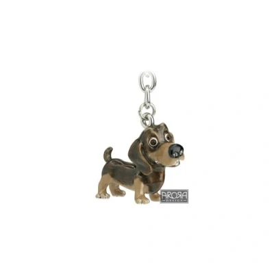 Image of Arora Little Paws Key Ring Dachshund, Multicolour, One Size