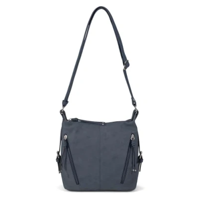 Image of TOM TAILOR Caia Women&#039;s Shoulder Bag Crossbody Medium, blue, 26x12x26, Hobo, faux leather/PU