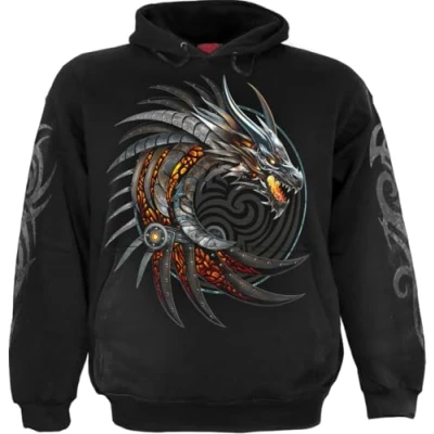Image of Spiral Razor Back Hoody Black 4XL