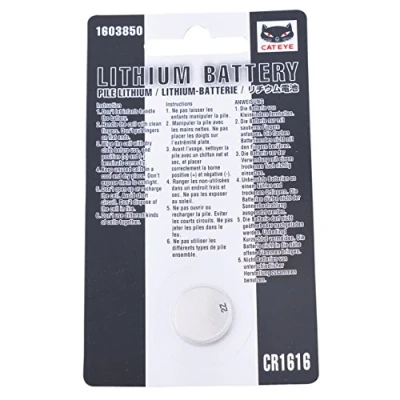 Image of CatEye 160 3850 Cr1616 Strada Slim Battery Black
