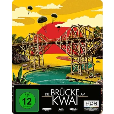 Image of Die Brücke am Kwai (Remastered) (Steelbook) (4K Ultra HD) (+ Blu ray)