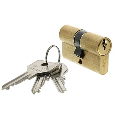Image of CISA European Profile Cylinder C2000, Brass, Gold, 0G300070