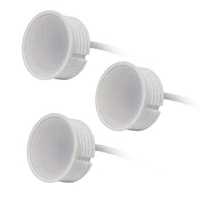 Image of 3 x LED Spot Module 230 V 5 Watt Diameter 50 mm Ceramic Dimmable for Recessed Spotlights 22 Flat Replacement GU10 MR16 Bulbs 120 Beam Angle (Warm White 3000 K)