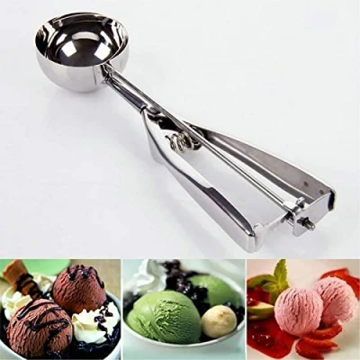 Image of New Professional Quality Ice Cream Scooper Spoon Stainless Steel Scoop Mash Potato Food Baller 5/6cm
