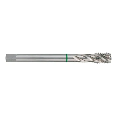 Image of Ruko HSSE Co 5 Machine Tap, DIN 376, Ground, Bright Finish, M 6 x 1.00 mm Nominal Thread Size, 80.0 Length, R233060E
