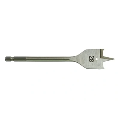 Image of Milwaukee 1/4&quot;HEX Flat Drill/Boring Bit 28x160mm
