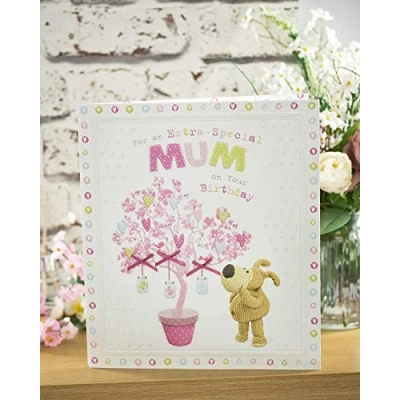 Image of Large Boofle Mum Card Luxury Cute for Birthday Gifts Gift Her