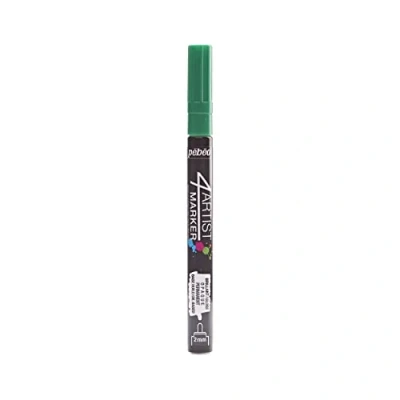 Image of PEBEO Marker, Metal, Dark Green, 2mm