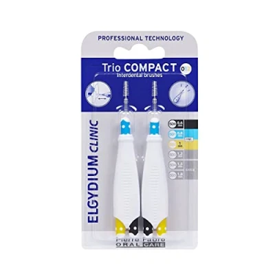 Image of Elgydium Clinic Trio Compact Iso 012 Brushes