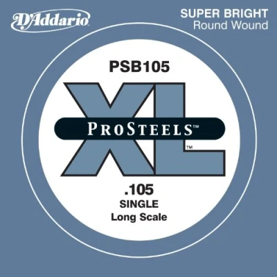 Image of D&#039;Addario .105 ProSteels Long Scale Single String for Bass Guitar