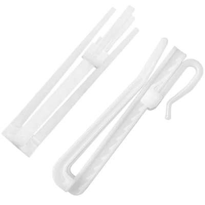 Image of 35 PCS Plastic Lifting Adjustable Pinch Pleat Curtain Hooks