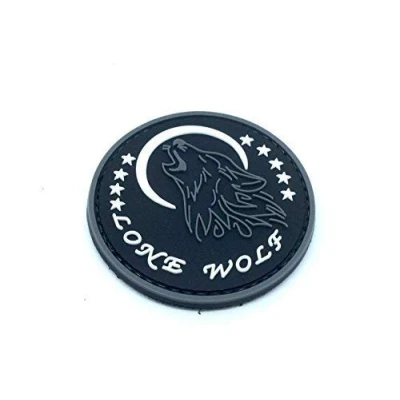 Image of Lone Wolf PVC Airsoft Patch