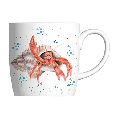 Image of Wrendale Designs &#039;The Happy Crab&#039; Mug