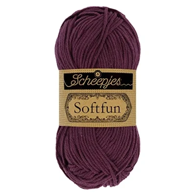 Image of Scheepjes Softfun 2493 Heath Yarn 10x50g