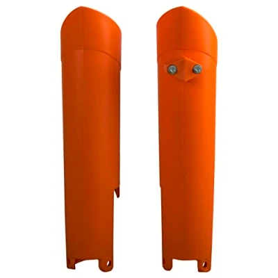 Image of Polisport KTM Fork Guards SX SXF 2008 2014 EXC EXCF 08 2015 Husqvarna TC FC 2006 14 TE FE 06 15, Orange Motocross4u