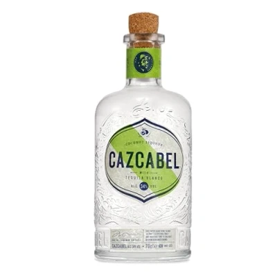 Image of Cazcabel Coconut Tequila Liqueur 70 cl 34% ABV Perfect for Cocktails and Shots Premium Mexican