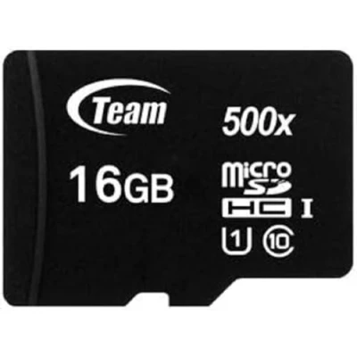 Image of Team Flash Speicherkarte 16 GB microSDHC UHS I