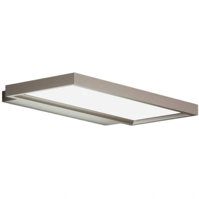 Image of Arcchio Rick LED office wall light, grey, cool white