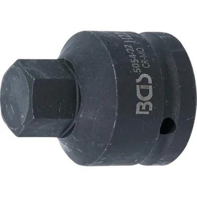 Image of BGS 5054 22 Impact Bit Socket length 55 mm 20 (3/4&quot;) Drive internal Hexagon