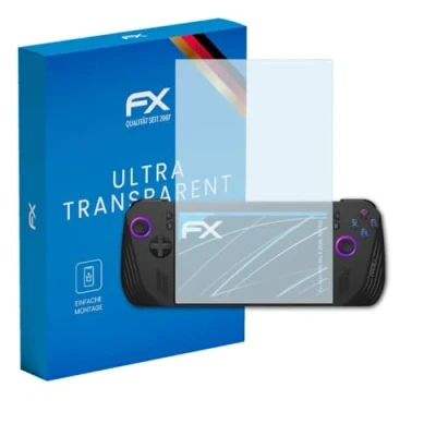 Image of atFoliX Screen Protection Film compatible with Asus ROG Ally X 2024, RC72LA Protector, ultra clear FX Protective (3X)