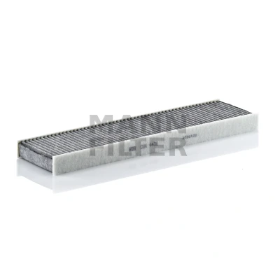 Image of 64113422665, 64319127515, 64319127516 Pollen Filter MANN CUK 4436 Activated Carbon 449mm 120mm 32mm MINI: Paceman, Hatchback, Countryman