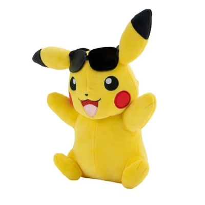 Image of Pokemon 8 Inch Plush Pikachu With Sunglasses