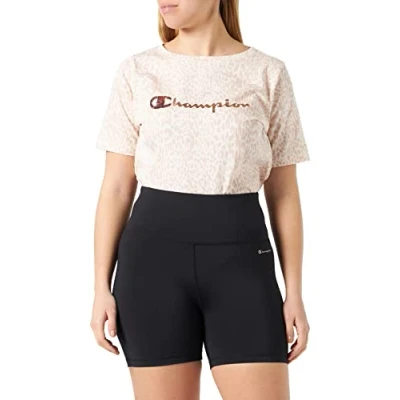 Image of Champion Women&#039;s Athletic L Tech Quick Dry 10&quot; Biker Trunks, Nero,
