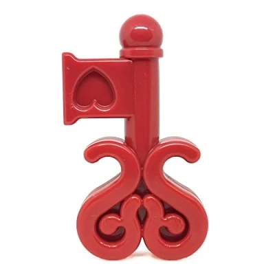 Image of SodaPup MuttsKickButt Key to My Heart Durable Dog Chew Toy Made in USA from Non Toxic, Pet Safe, Food Safe Nylon Material for Mental Stimulation, Clean Teeth, Fresh Breath, Problem Chewing, &amp; More