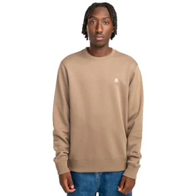 Image of Element Cornell Classic Pullover Sweatshirt Men XS Beige.