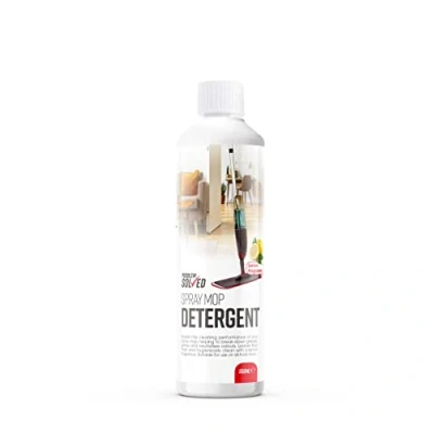Image of Problem Solved Spray Mop Detergent Floor Cleaner Lemon Fragrance Ready To Use Refill 500ml, Clear