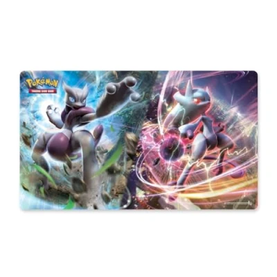 Image of Mega Mewtwo X and Y Play Mat Pokemon TCG