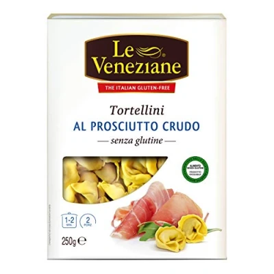 Image of Le Veneziane Tortellini Prosciutto Crudo Senza Glutine, 250g