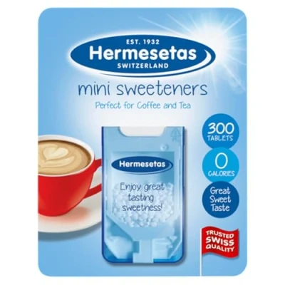 Image of Hermesetas Mini Sweeteners, 300 Tablets
